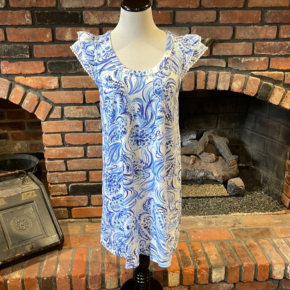 Lilly Pulitzer Bridgette dress Don't Be Jelly print size small